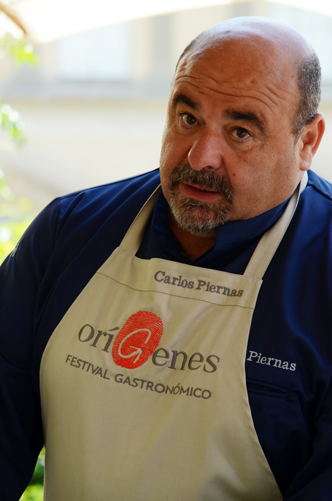 Carlos Piernas at oríGenes Gastronomic Festival 2022
